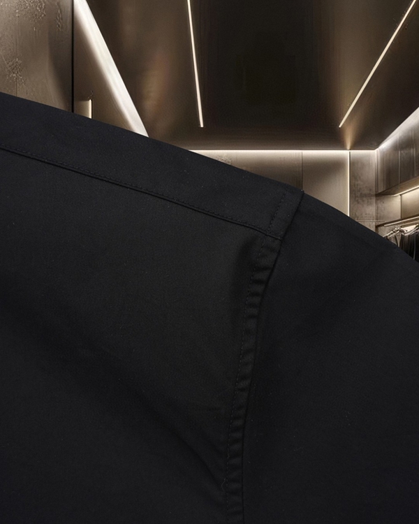 ブランドシャツ角部分ディテール